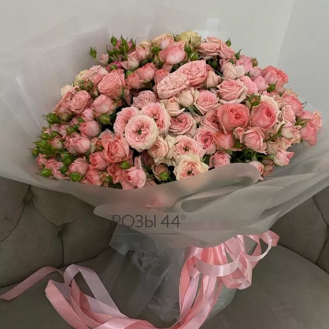 Монобукет  &laquo;Жемчужный рассвет&raquo;