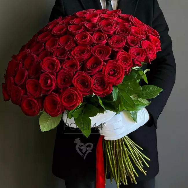 Букет из 101 розы &laquo;Всё для тебя&raquo;