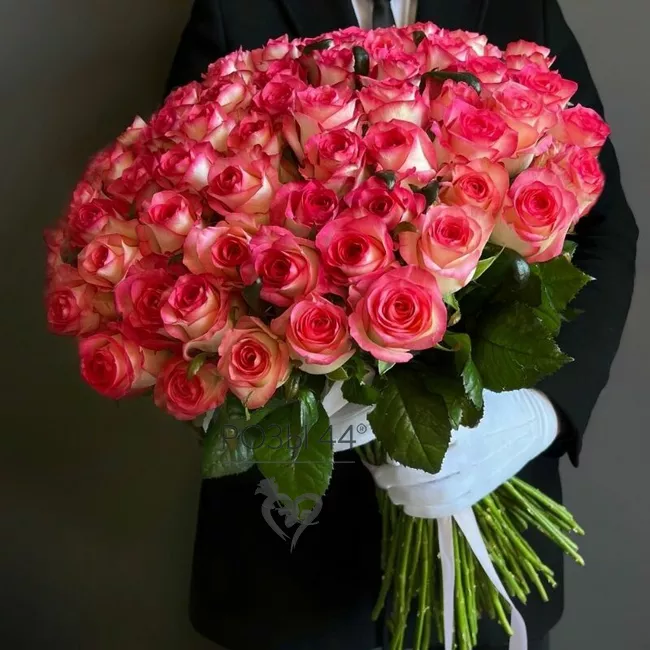 Букет из 51 розы &laquo;Нежность&raquo;