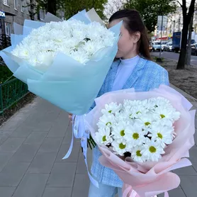 Букет из хризантем &laquo;Тёплая дружба&raquo; от интернет-магазина «Розы 44» в Костроме