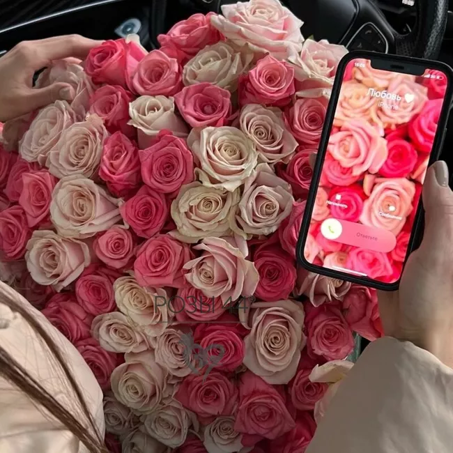 Букет из 101розы &laquo;Любовь&raquo;