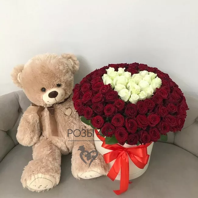 Букет &laquo;Сердце&raquo;