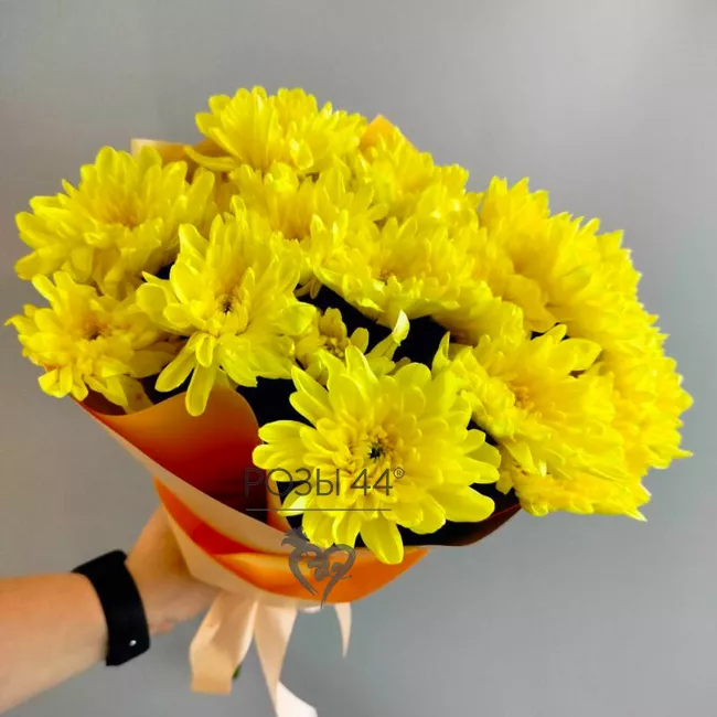 Букет из хризантем &laquo;Чувства&raquo;