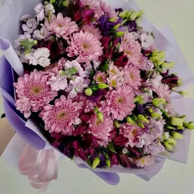 Сборный букет &laquo;Благодарность&raquo; от интернет-магазина «Розы 44» в Костроме