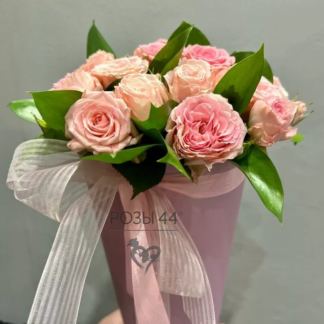 Композиция  &laquo;Розовый стаканчик&raquo;