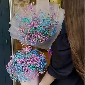 Букет из гипсофилы &laquo;Твой взгляд&raquo; от интернет-магазина «Розы 44» в Костроме