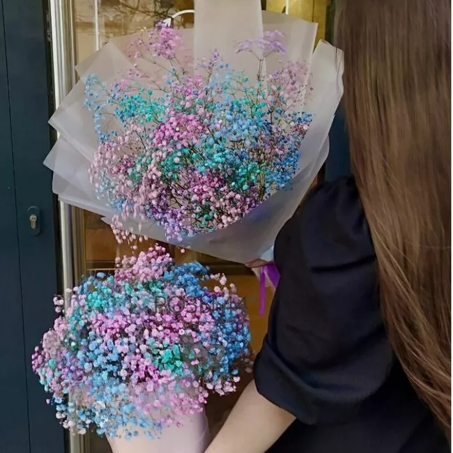 Букет из гипсофилы &laquo;Твой взгляд&raquo;