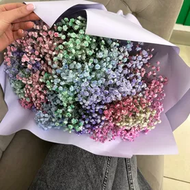 Букет из гипсофилы от интернет-магазина «Розы 44» в Костроме