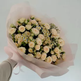 Букет &laquo;Невесомость&raquo; от интернет-магазина «Розы 44» в Костроме