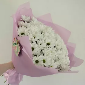 Букет &laquo;Белоснежность&raquo; от интернет-магазина «Розы 44» в Костроме