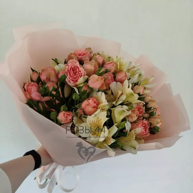 Букет &laquo;Сахарная вата&raquo;