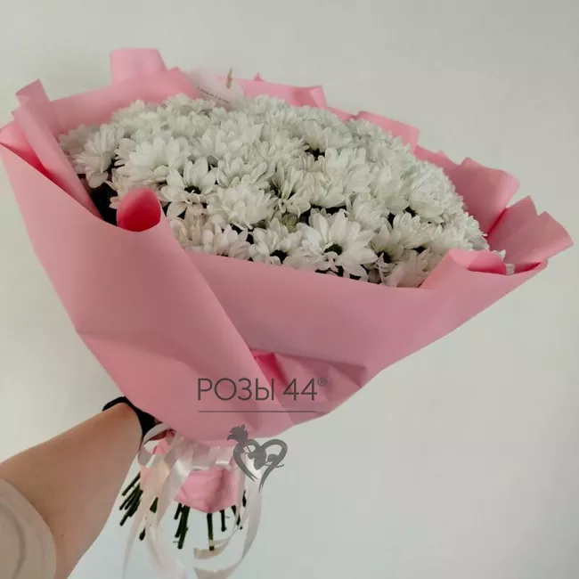 Монобукет из хризантем 2