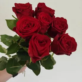 Букет &laquo;Язык любви&raquo; из 9 роз  от интернет-магазина «Розы 44» в Костроме