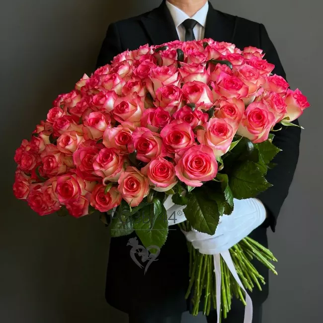 Букет из 101 розы &laquo;Самой любимой&raquo;