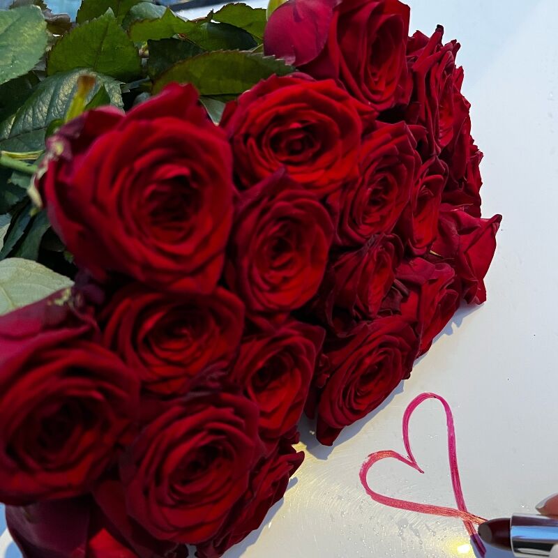 Купить «Букет из красных роз «Мечта»» с доставкой в Костроме - «Розы 44»